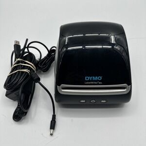Dymo LabelWriter 5XL Direct Thermal Label 4x6 Printer USB Power Cord Black